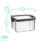Rinkit Pty Ltd - Argon Tableware Food Storage Container - 460ml - Black