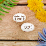 Live Love Bean - Engraved Magic Beans