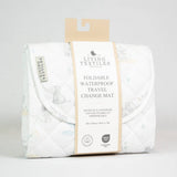 Living Textiles - Waterproof Travel Change Mat - Elephant Playtime