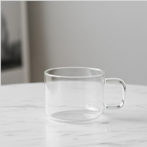 Elegant Glass Mug Gift Idea