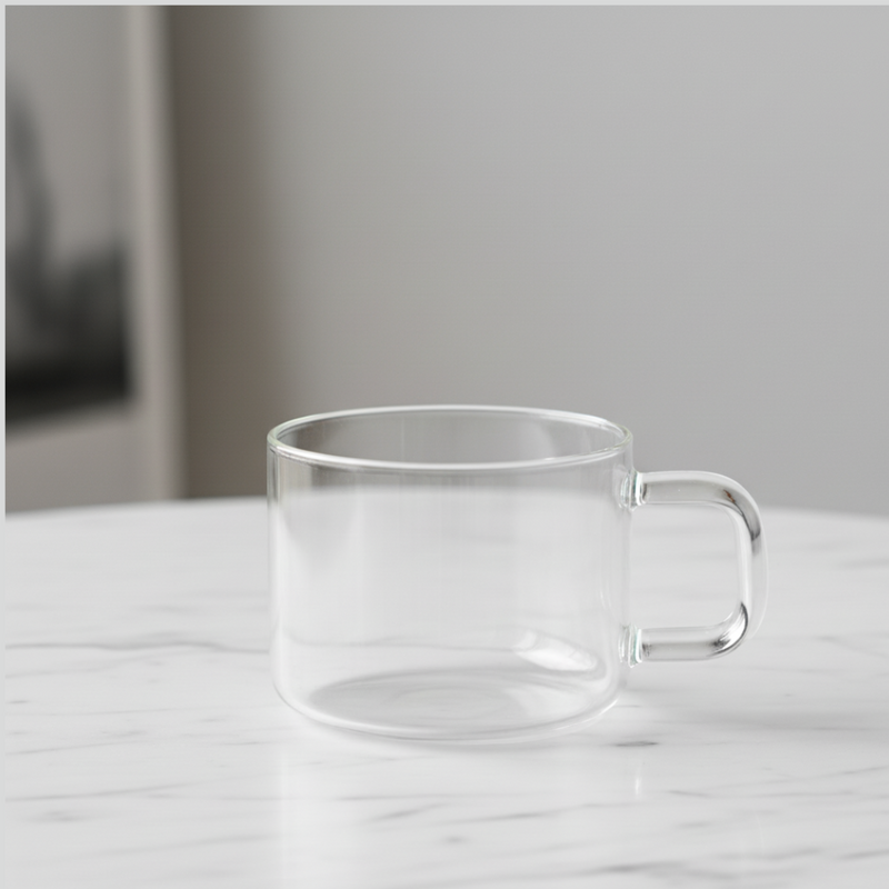 Elegant Glass Mug Gift Idea