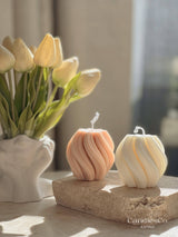 CandlesCo Australia - Twirl Candle: Nude / Unscented