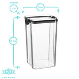 Rinkit Pty Ltd - Food Storage Container - 1.3 Litre - Black