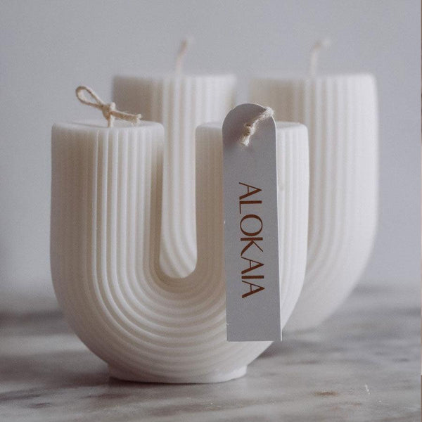 Alokaia - Kurve Candle Large - Twostreetsover