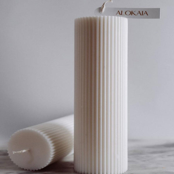 Alokaia - Roma Column Tall Candle - Twostreetsover
