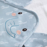 Living Textiles - Hooded Towel- Elephant - Wild Safari