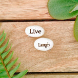Live Love Bean - Engraved Magic Beans