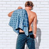 Breathing Travel - Gym Towel Island Nights