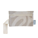 Hello Weekend - Neutral Soft Blush & Beige - Phone Pouch with Handles
