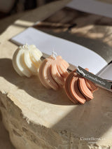 CandlesCo Australia - Twirl Candle: Nude / Unscented