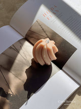 CandlesCo Australia - Twirl Candle: Nude / Unscented