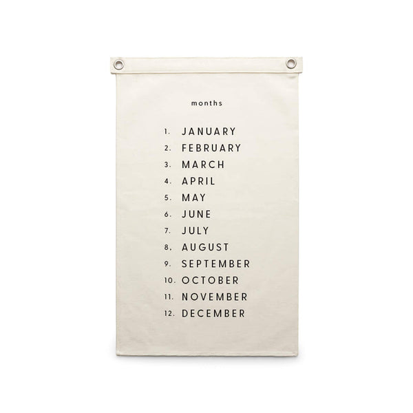 Coda Design Studio - Poster - Months