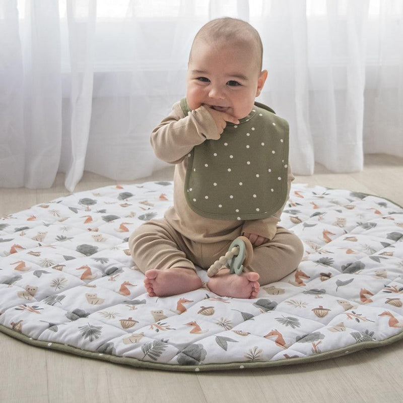 Living Textiles - Baby Bibs Forest Retreat 2pk - Twostreetsover