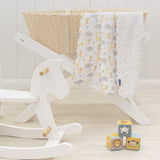 Living Textiles - Muslin Pram Blanket - Twostreetsover