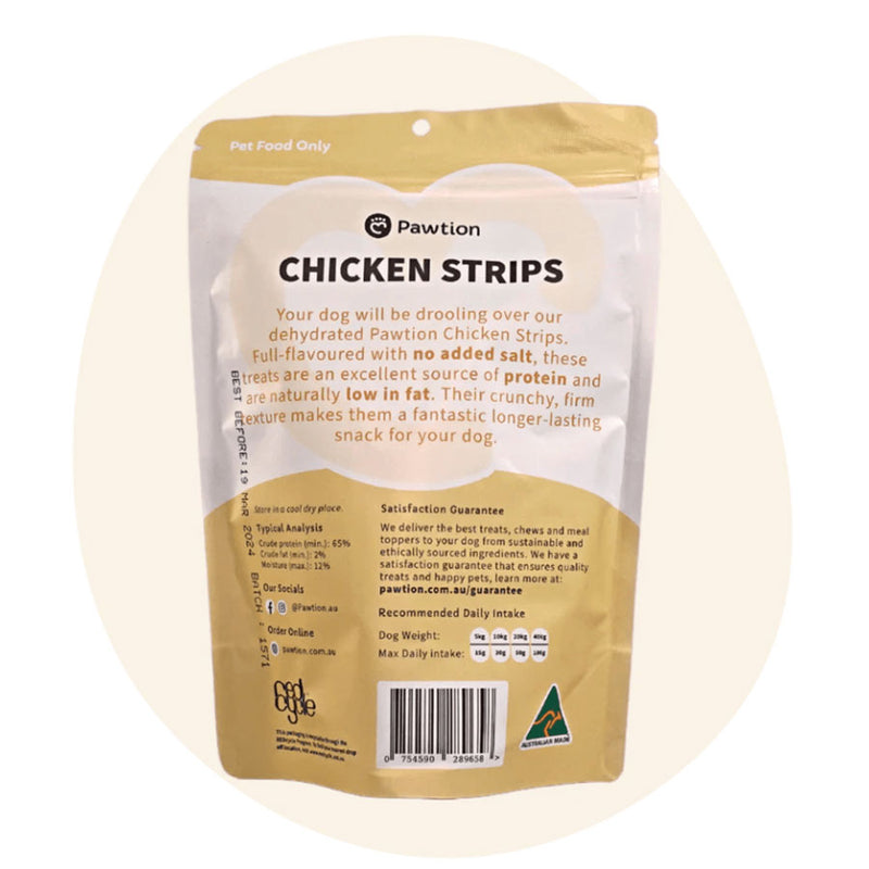 Pawtion - Chicken Strips Dog Treats