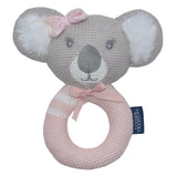 The Living Textiles - Knitted Rattle Chloe the Koala - Twostreetsover