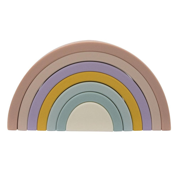 The Living Textiles - Silicone Rainbow Puzzle Rose - Twostreetsover