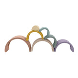 The Living Textiles - Silicone Rainbow Puzzle Rose - Twostreetsover