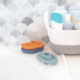 The Living Textiles - Silicone Tub Time Tug Boats 3pk - Twostreetsover