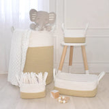 The Living Textiles - Storage Set Natural White 3pces - Twostreetsover
