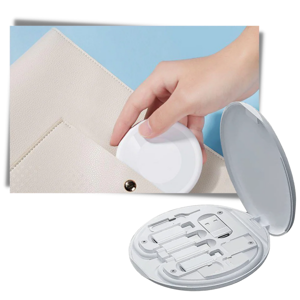 adapter charger multi pieces white